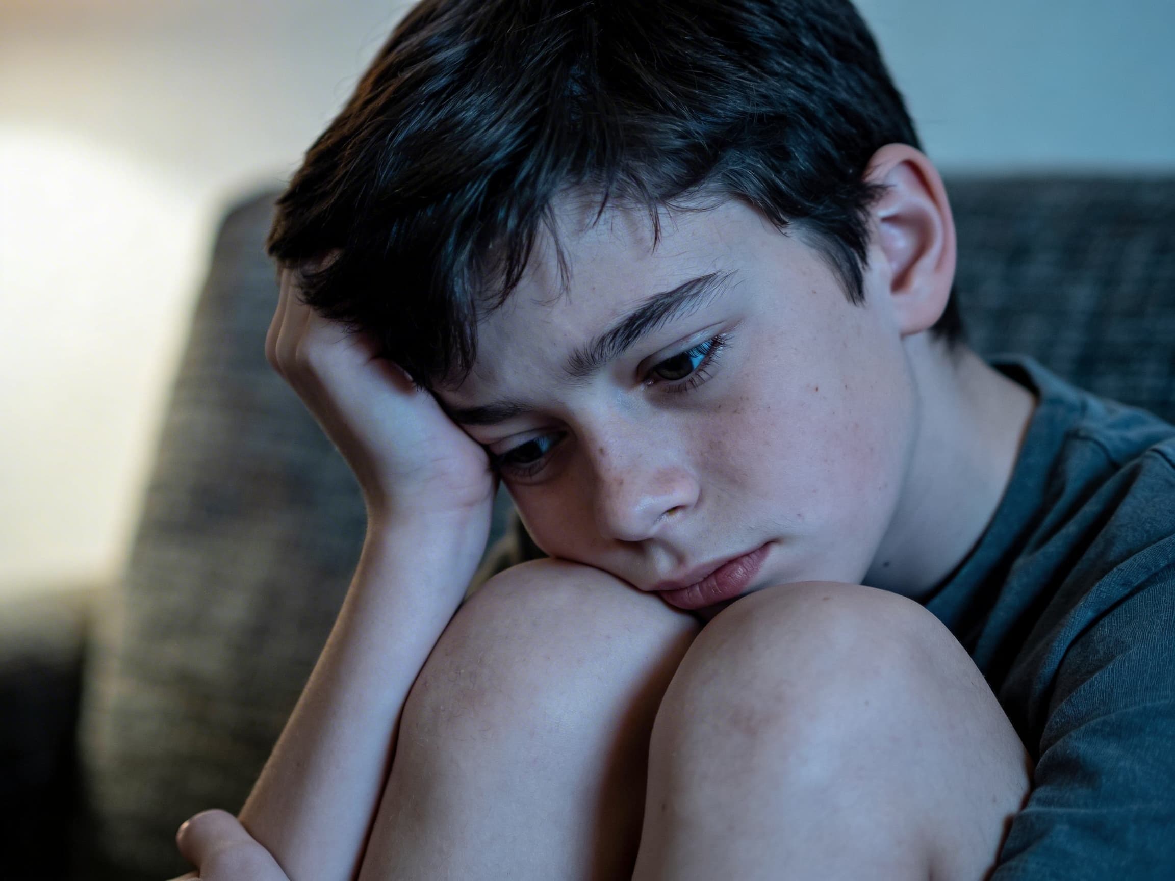 Person struggling with addiction